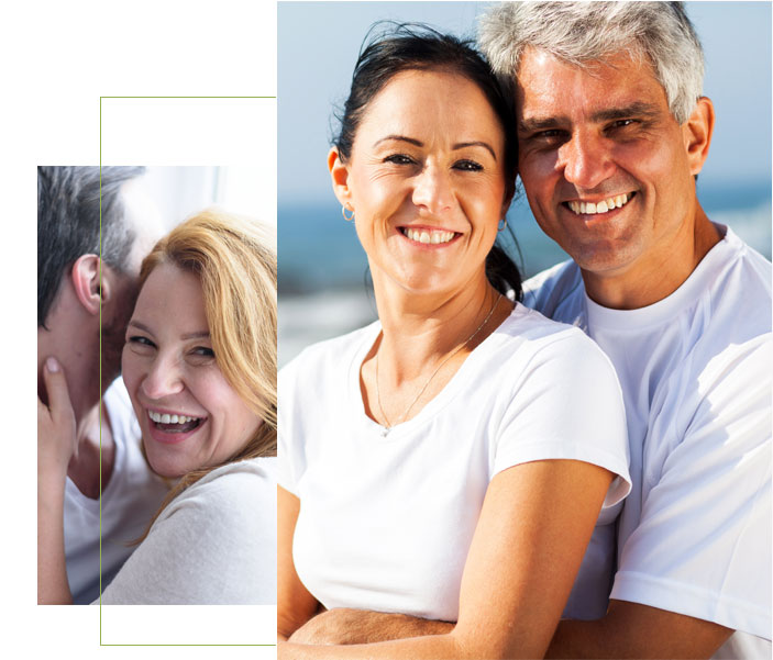 happy smiling couples after couples therapy